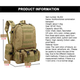 50L Tactical Military Backpack